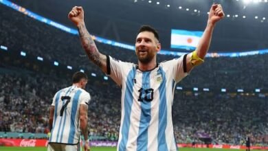 Messi as Argentina