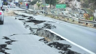 Earthquake warning in India