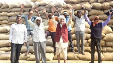 खिल उठे किसानों के चेहरे