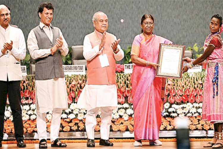 मिलेट क्वीन लहरी बाई की प्रधानमंत्री ने की तारीफ, राष्ट्रपति ने दिया सम्मान