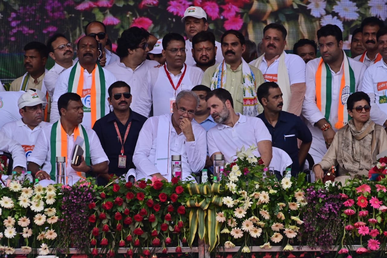 सांसद श्री राहुल गांधी ने राजीव युवा मितान सम्मेलन