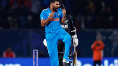 Shami after his 5-wicket haul