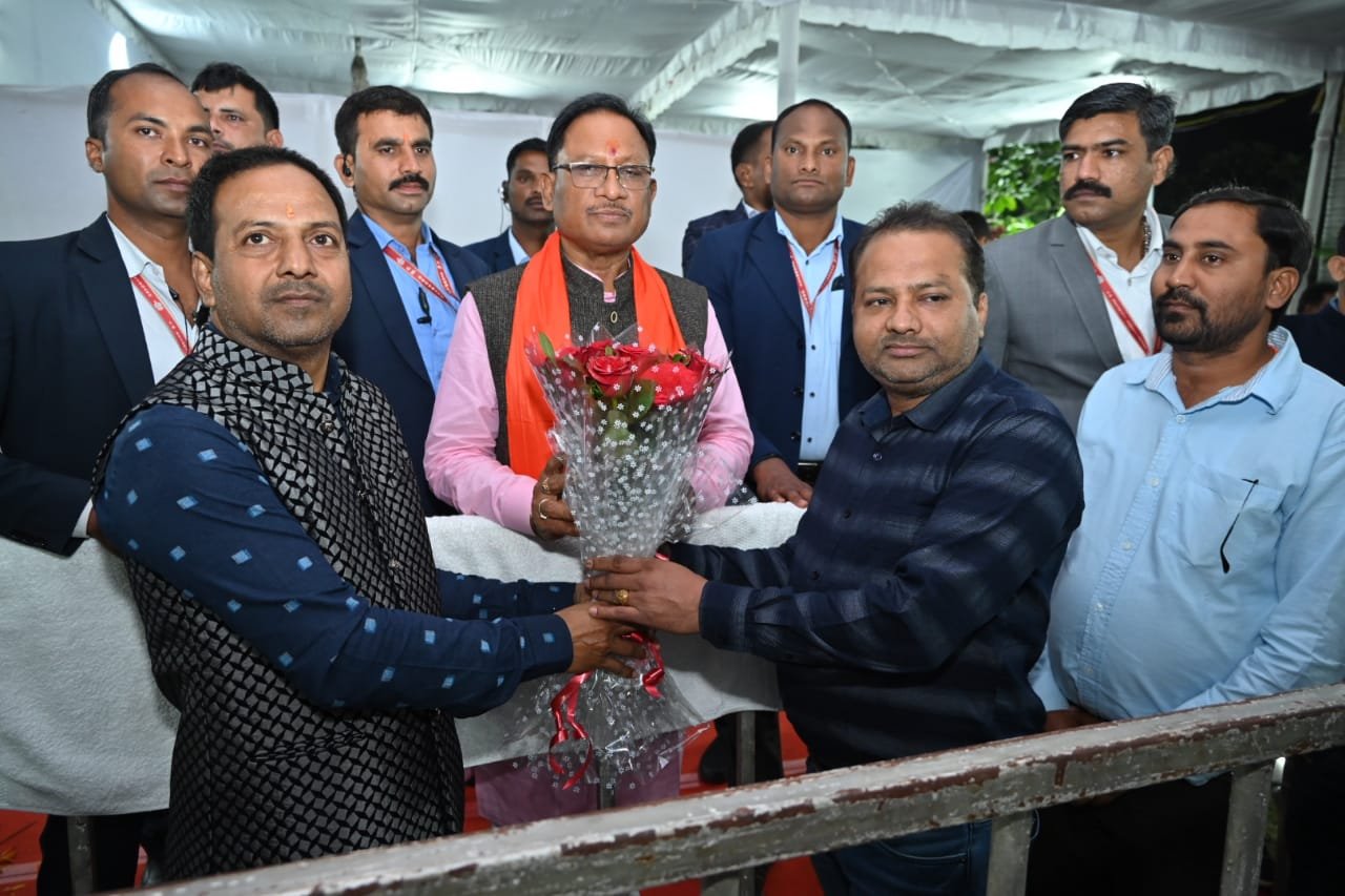 नव नियुक्तमुख्यमंत्री श्री विष्णुदेव साय