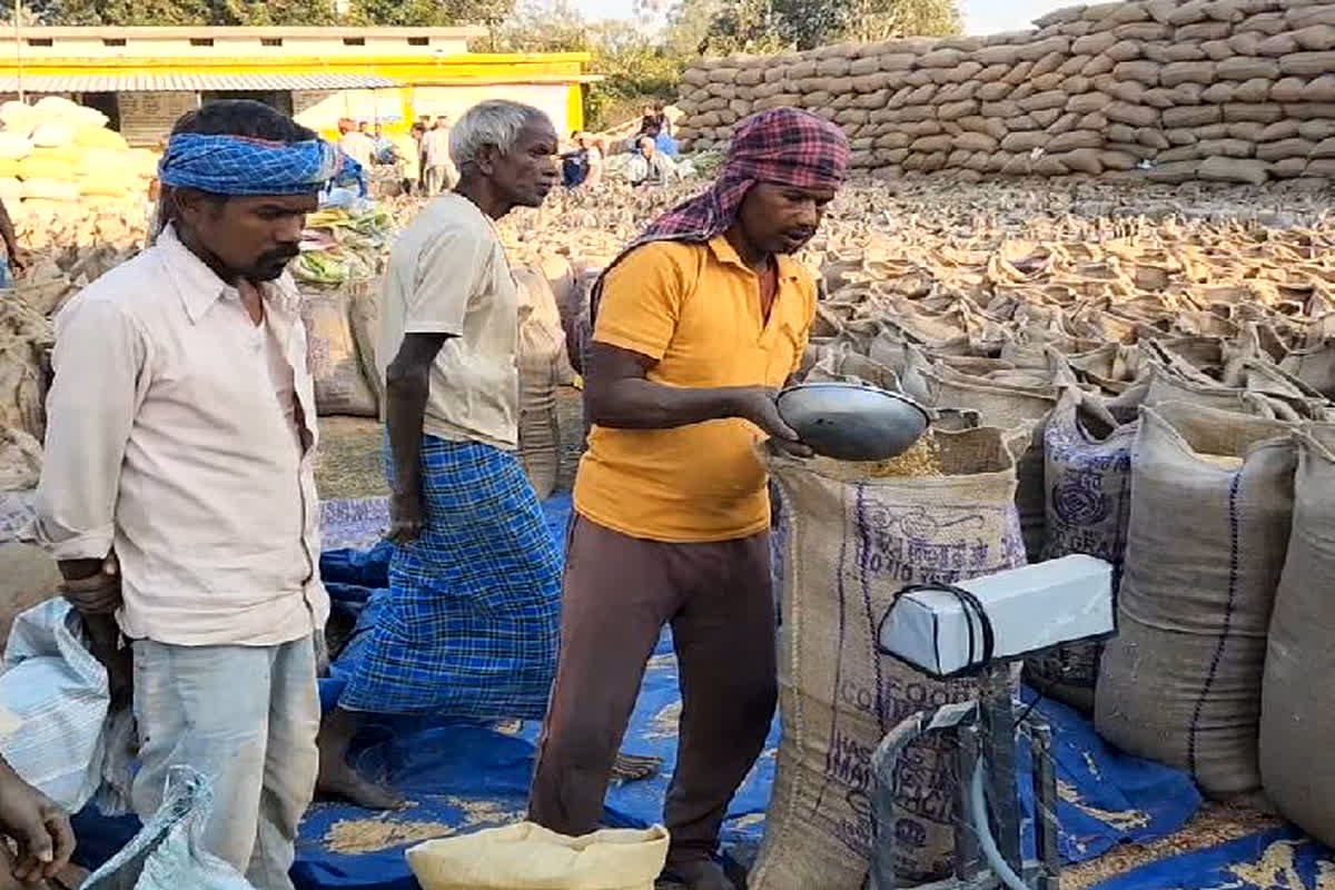 धान की खरीदी