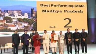 इंदौर लगातार सातवीं बार सबसे स्वच्छ शहर के रूप में सम्मानित