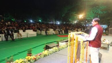 रविन्द्र भवन परिसर में आयोजित पांच दिवसीय लोकरंग कार्यक्रम का समापन