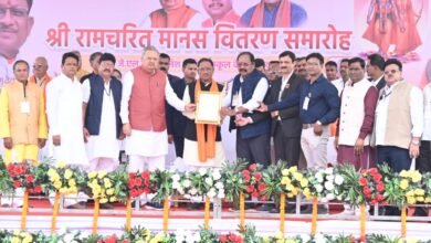 सांसद मोहन मंडावी जी को रामायणी सांसद