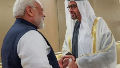PM Modi arrives in UAE
