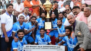 आर्मी स्पोर्ट्स की सेल राउरकेला पर एकतरफा जीत