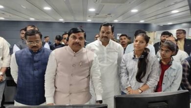 उज्जैन स्मार्ट सिटी कार्यालय स्थित इंटीग्रेटेड कमांड एंड कंट्रोल रुम का किया निरीक्षण