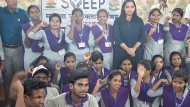 ग्राम टेड़ेसरा में आयोजित स्वीप संगोष्ठी में अपूर्व उत्साह के साथ शामिल हुए जनसामान्य