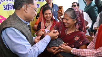 मुख्यमंत्री ने बच्चों को दवा पिलाकर राष्ट्रीय सघन पल्स पोलियो अभियान का किया शुभारंभ