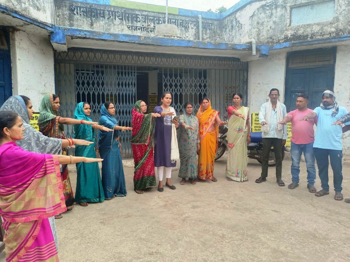 कम मतदान प्रतिशत वाले क्षेत्रों में चलाया जा रहा विशेष स्वीप अभियान