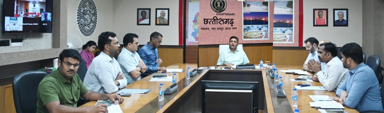 मुख्य सचिव ने नवा रायपुर
