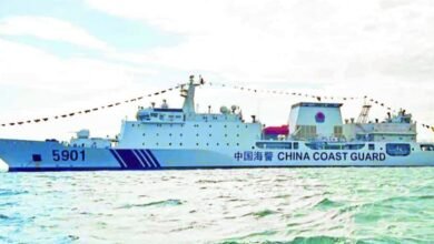 China deploys monster ship