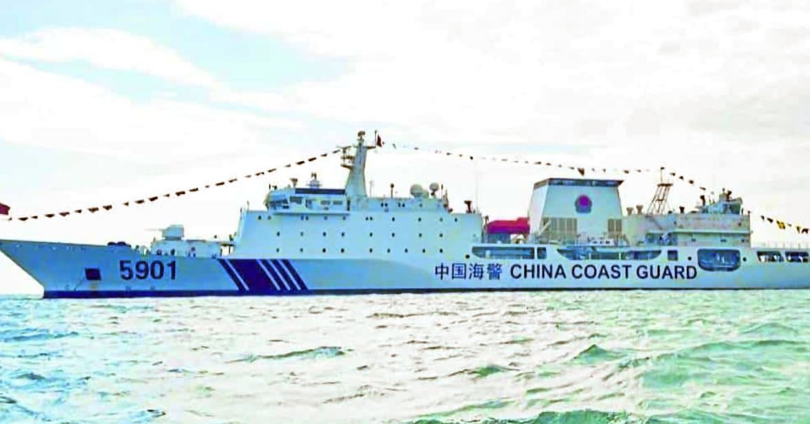 China deploys monster ship