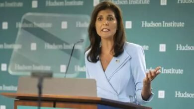 Indian-American Republican politician Nikki Haley endorses Donald Trump