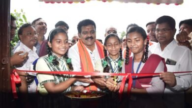 उपमुख्यमंत्री श्री विजय शर्मा ने कस्तूरबा गांधी बालिका आवासीय विद्यालय