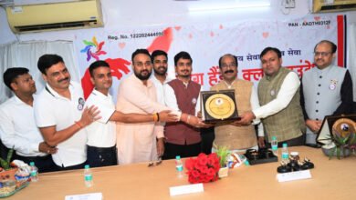 उप मुख्यमंत्री श्री अरुण साव ने आज