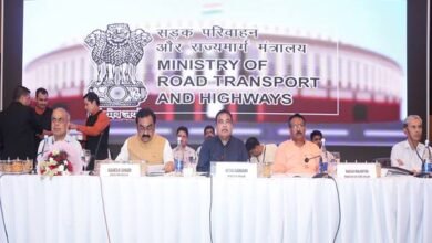 केंद्रीय सड़क मंत्री श्री गड़करी ने मध्य प्रदेश