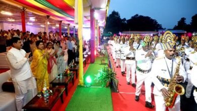 म.प्र. पुलिस के गौरवशाली इतिहास में पुलिस बैंड का कार्यक्रम