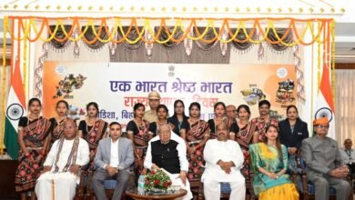 राजभवन में धूमधाम से मनाया गया बिहार