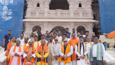 राम मंदिर में गूंजा नारा, छत्तीसगढ़ के भांचा राम, जय श्री राम, जय श्री राम
