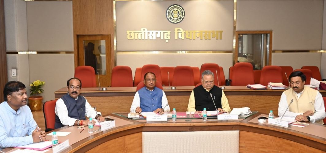 विधानसभा अध्यक्ष डॉ रमन सिंह की अध्यक्षता