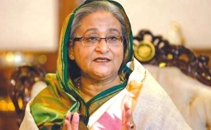 Bangladesh PM Hasina asks countrymen to be firm