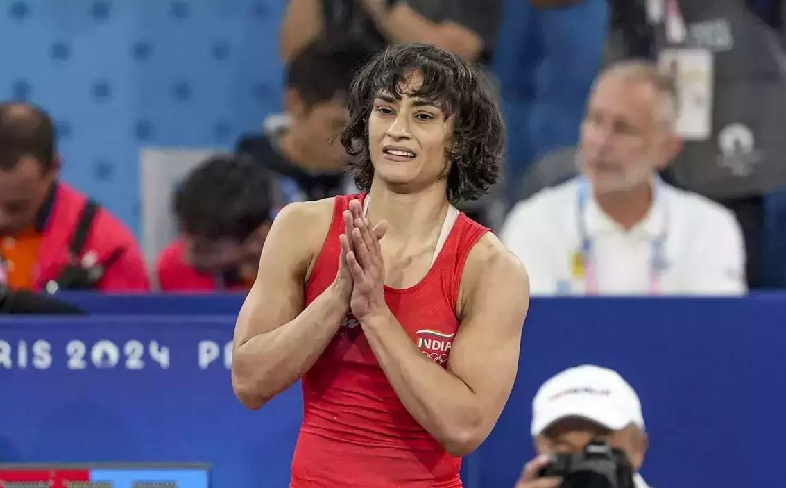 Vinesh disqualified for being overweight