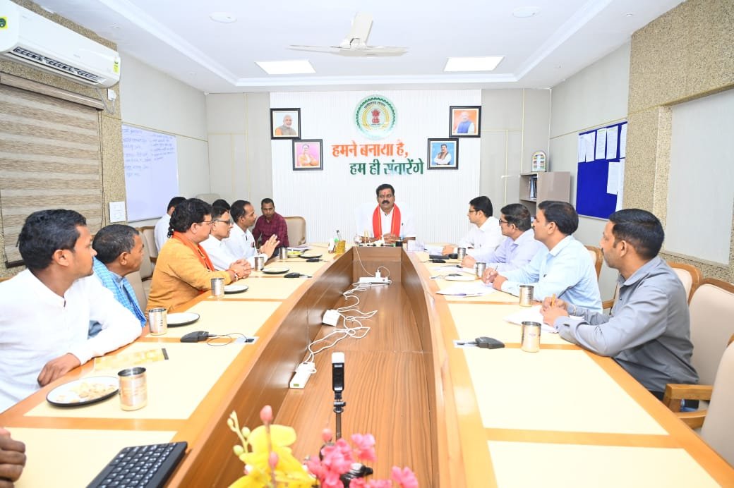 भोरमदेव महोत्सव से पहले वर्तमान में चल रहे निर्माण कार्य पूर्ण कराये-उपमुख्यमंत्री श्री विजय शर्मा