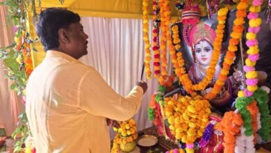 भानपुरी में आयोजित कृष्ण जन्माष्टमी पर्व में शामिल हुए वनमंत्री