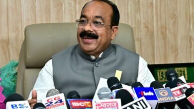 उप मुख्यमंत्री श्री अरुण साव ने पत्रकार-वार्ता में नगरीय प्रशासन