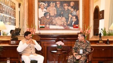 मुख्यमंत्री डॉ. यादव की थलसेना प्रमुख जनरल उपेंद्र द्विवेदी से हुई सौजन्य मुलाकात