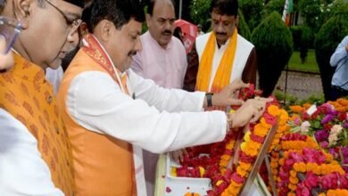 मुख्यमंत्री डॉ. यादव ने श्रद्धेय ठाकरे जी की जन्म-जयंती पर किया नमन