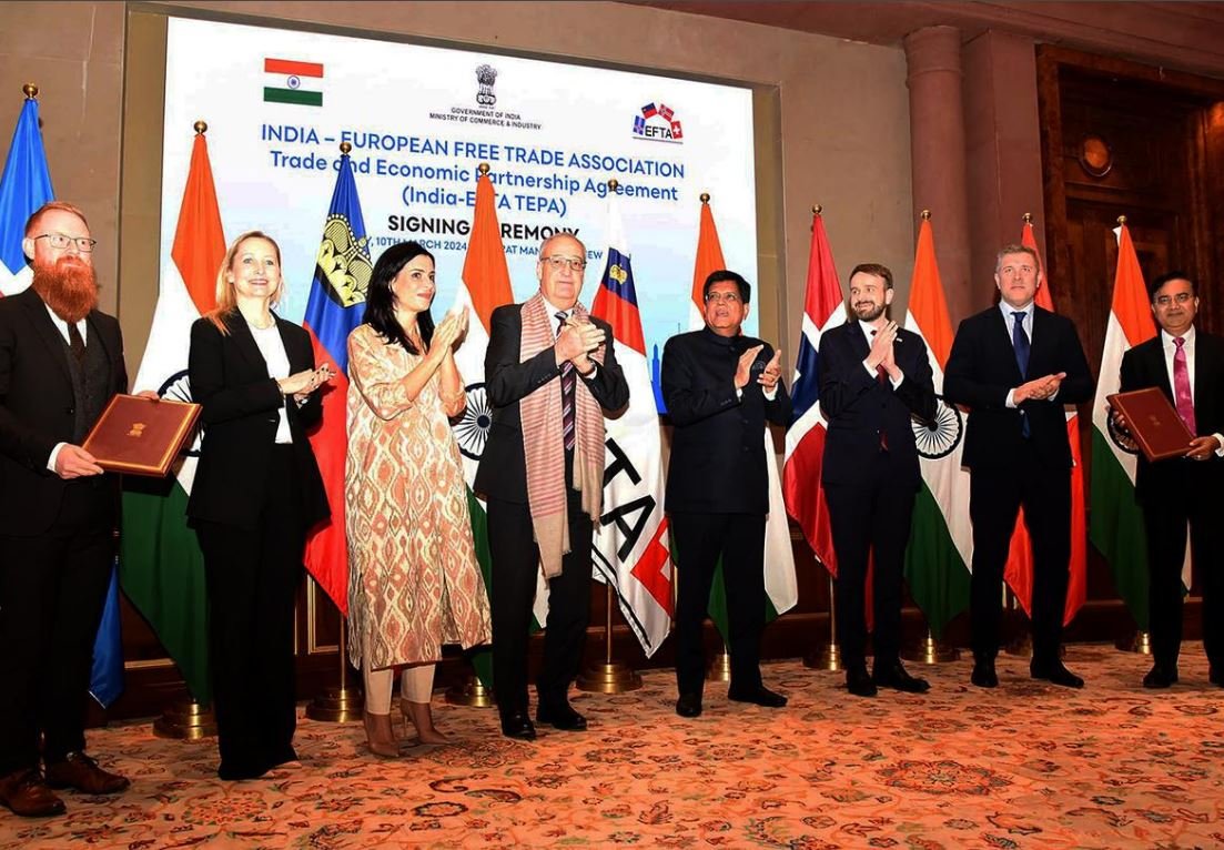 India-EFTA trade deal moves forward