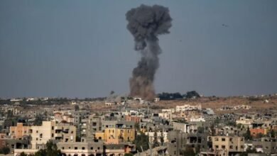 Israeli missile strike on Gaza