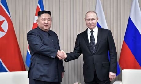 North Korea's Kim Jong Un meets Russia's Shoigu