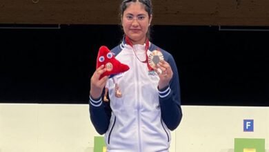 अकादमी की शूटिंग खिलाड़ी कु. रूबीना फ्रांसिस ने कांस्य पदक जीतकर रचा इतिहास