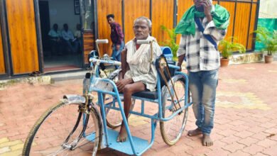 बुजुर्ग श्री लुंवर का होगा जशपुर में इलाज