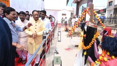 मुख्यमंत्री श्री विष्णु देव साय ने बस्तर दसराहा पसरा के विकास कार्य का किया लोकार्पण