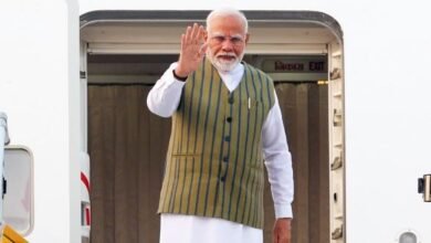 PM मोदी रूस के कजान में हुए लैंड