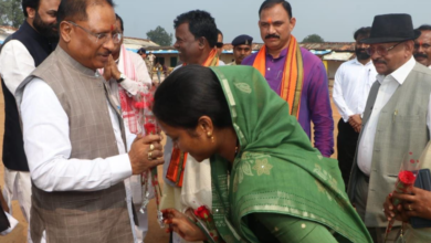 मुख्यमंत्री श्री विष्णु देव साय सर्व आदिवासी समाज के जिला स्तरीय कर्मा महोत्सव