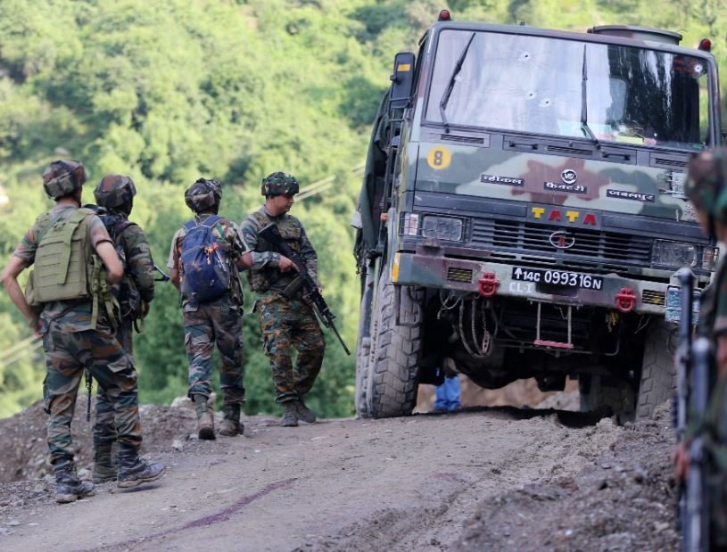 2 counter-terrorist ops on in Jammu and Kashmir