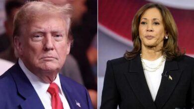 Harris congratulated Trump on his historic victory.