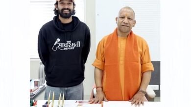 Vikrant Massey meets UP CM Yogi Adityanath