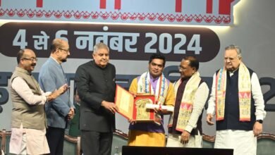 उपराष्ट्रपति ने कहा छत्तीसगढ़ के 36 सम्मान, इन्हें देखकर मुझे ऊर्जा मिली है
