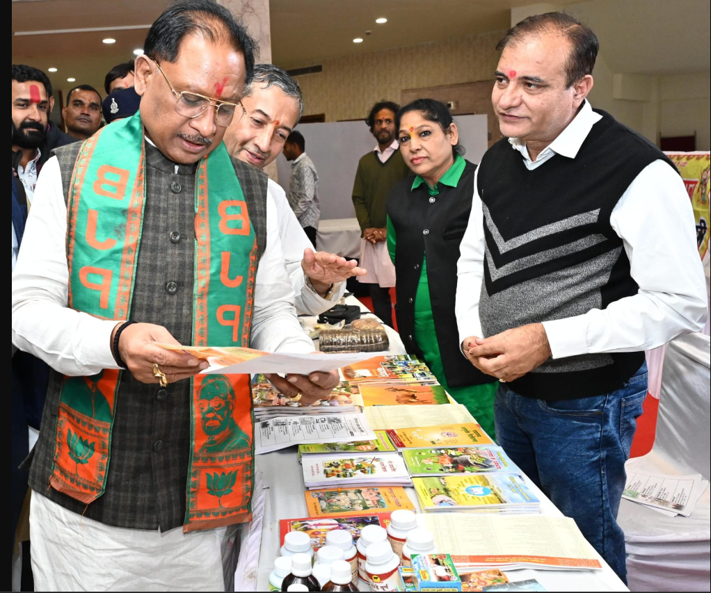 Chief Minister Shri Vishnu Dev Sai announced to increase the amount of subsidy given to cow shelters per cattle from Rs. 25 to Rs. 35