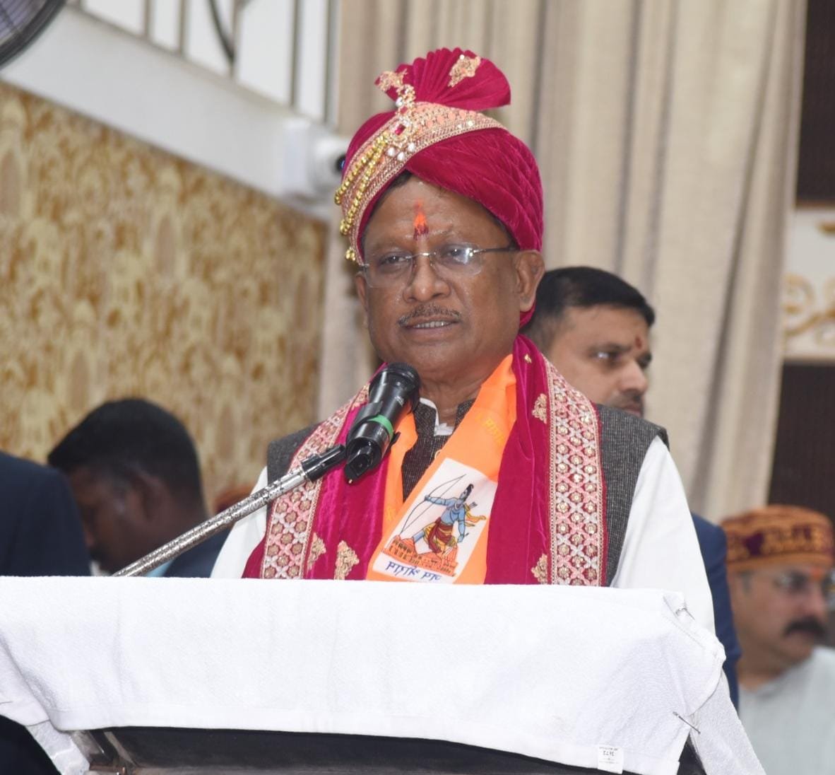 Chief Minister Vishnu Dev Sai prayed to Lord Jhulelal and wished for the happiness and prosperity of the state