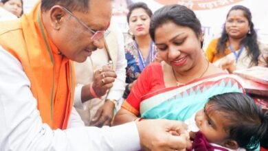 Chief Minister conducted Annaprashan for infants